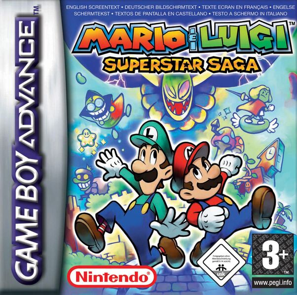 Jaquette du jeu Mario & Luigi: Superstar Saga