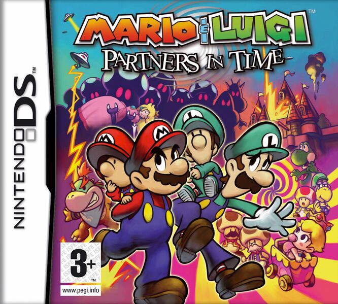 Jaquette du jeu Mario & Luigi: Les Frères du Temps