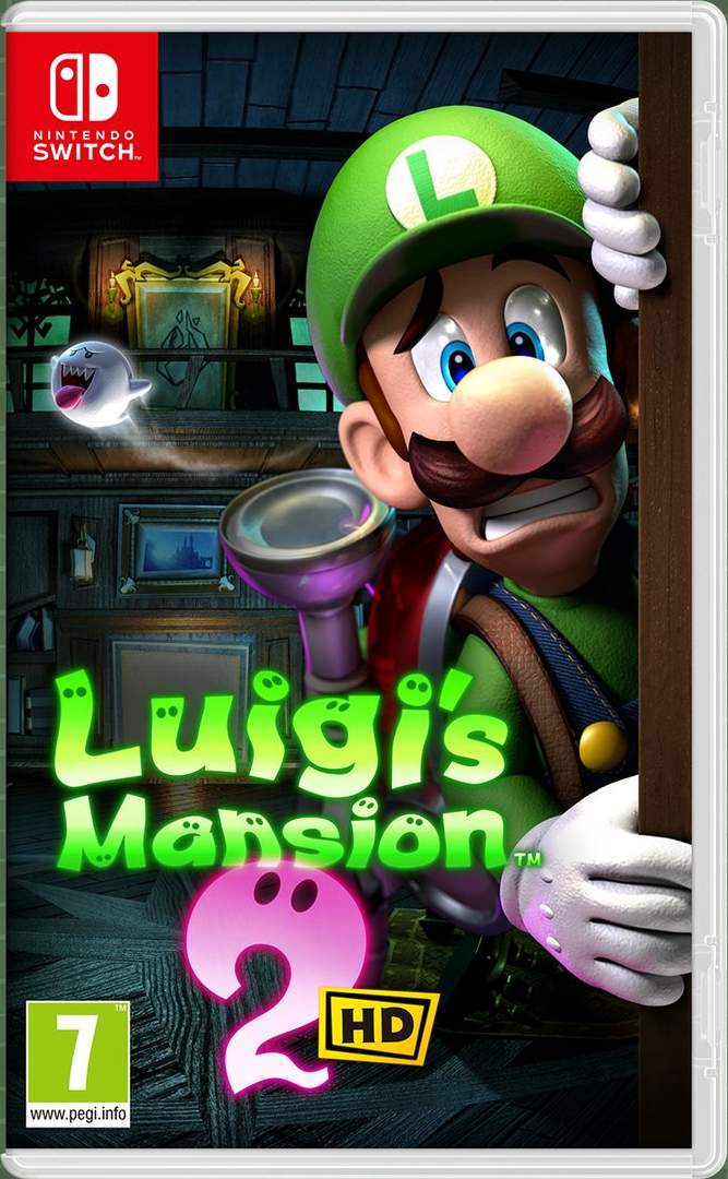 Jaquette du jeu Luigi's Mansion 2 HD