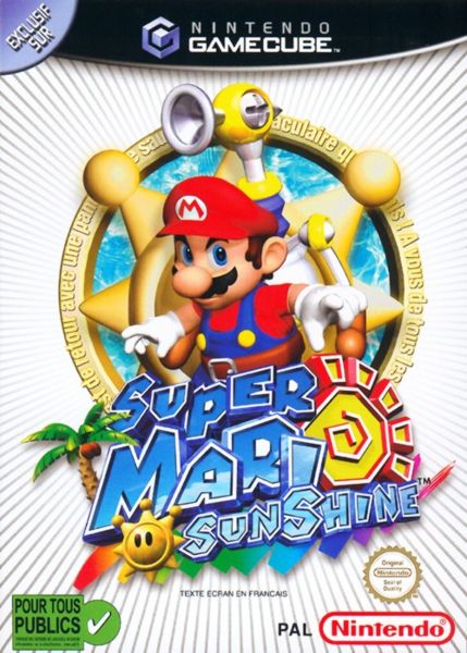 Jaquette du jeu Super Mario Sunshine