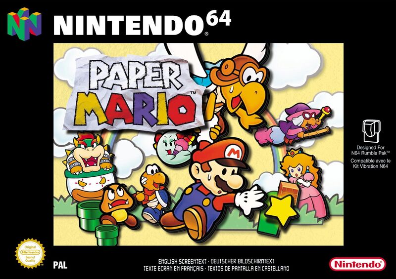 Jaquette du jeu Paper Mario